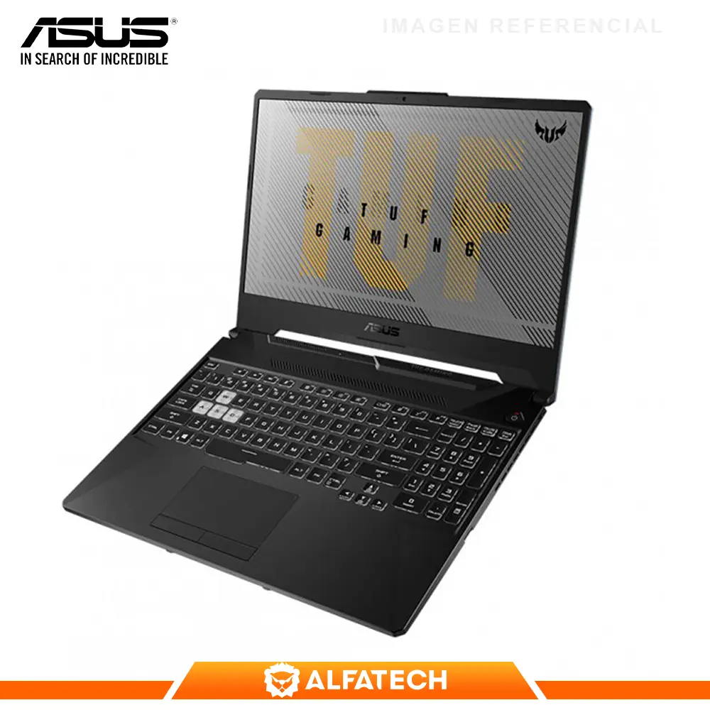 LAPTOP ASUS FX506LH-HN100T INTEL CORE I7-10870H 16GB RAM 512GB SSD GTX 1650 4GB 15.6 FHD IPS 144HZ (90NR03U1-M03330) - Imagen 2