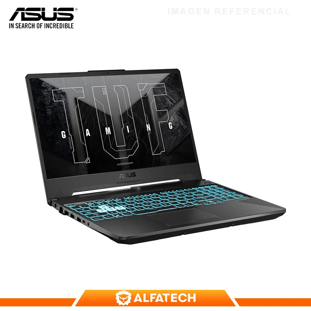 LAPTOP ASUS TUF A15 FA506QM-HN008W AMD RYZEN 7 5800H 16GB RAM 512GB SSD RTX 3060 6GB 15.6 FHD IPS 144HZ(90NR067-M001L0) - Imagen 2
