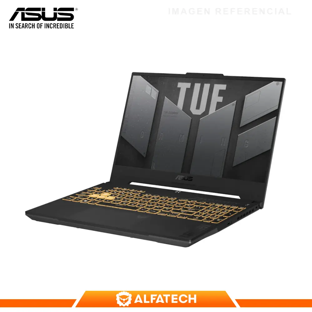 LAPTOP ASUS TUF DASH F15 FX507ZV INTEL CORE I7 12700H 16GB RAM 1TB SSD RTX 4070 8GB 15.6 FHD IPS 144HZ - Imagen 2