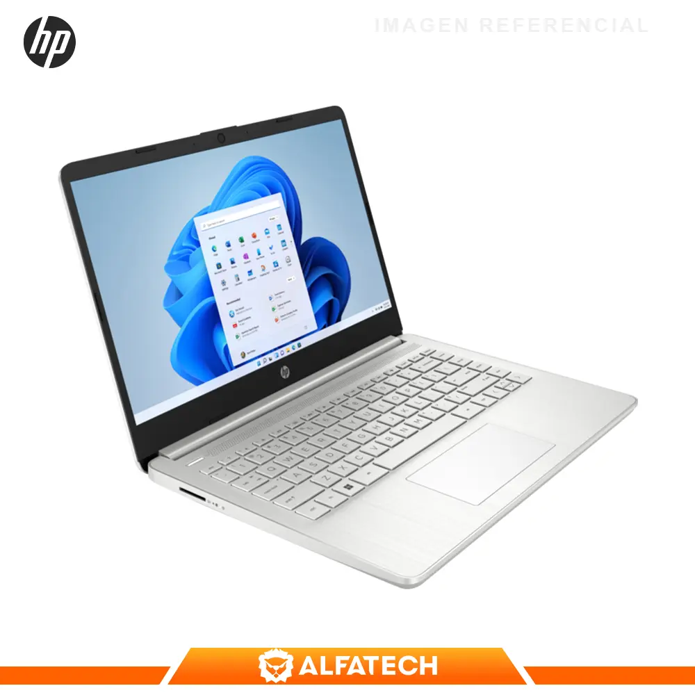LAPTOP HP 14-FQ1012LA RYZEN 5-5500U 12GB RAM 256SSD AMD RADEON 14 HD W11(7H9U3LA) - Imagen 3