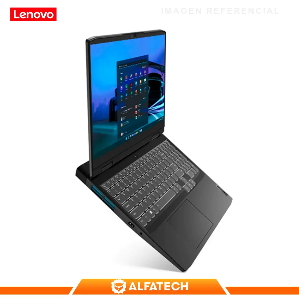 LAPTOP LENOVO IDEAPAD GAMING 3 15ARH7 AMD RYZEN 5 6600H 16GB RAM 512GB SSD RTX 3050 4GB 15.6 FHD IPS 120HZ(82SB00HPLM) - Imagen 2