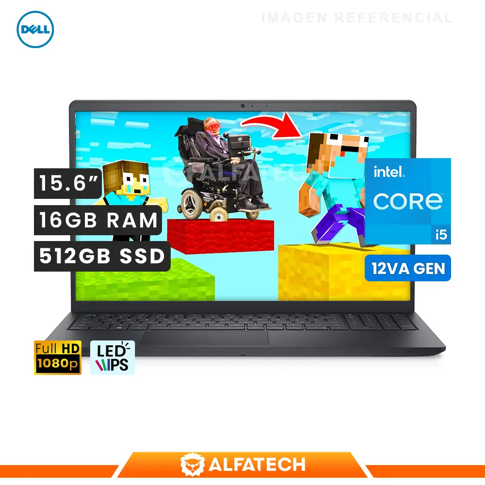 DELL INSPIRON 3520 INTEL CORE I5 1235U 16GB RAM 512GB SSD 15.6 FHD IPS