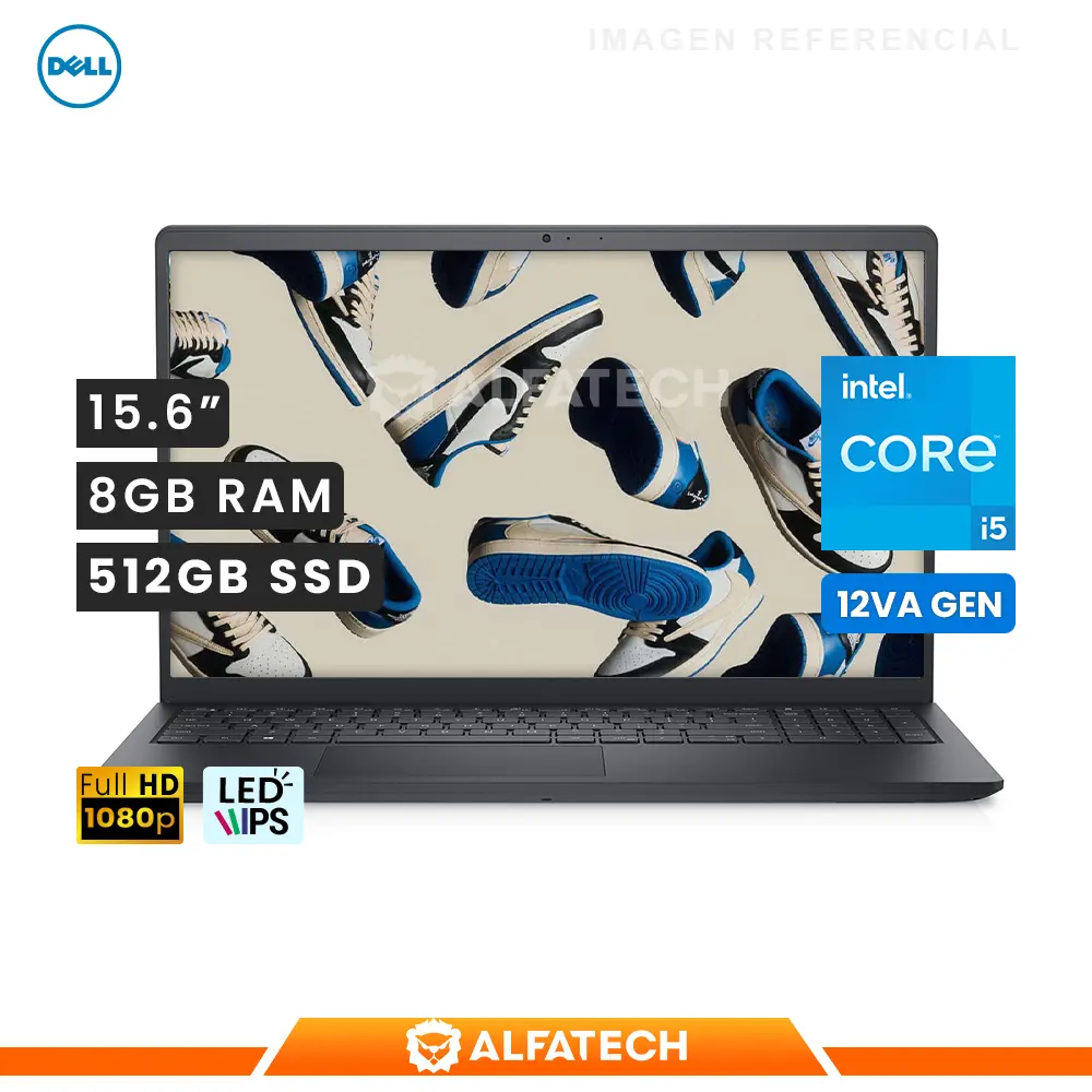 DELL INSPIRON 3520 INTEL CORE I5 1235U 8GB RAM 512GB SSD 15.6 FHD IPS | C3VHY