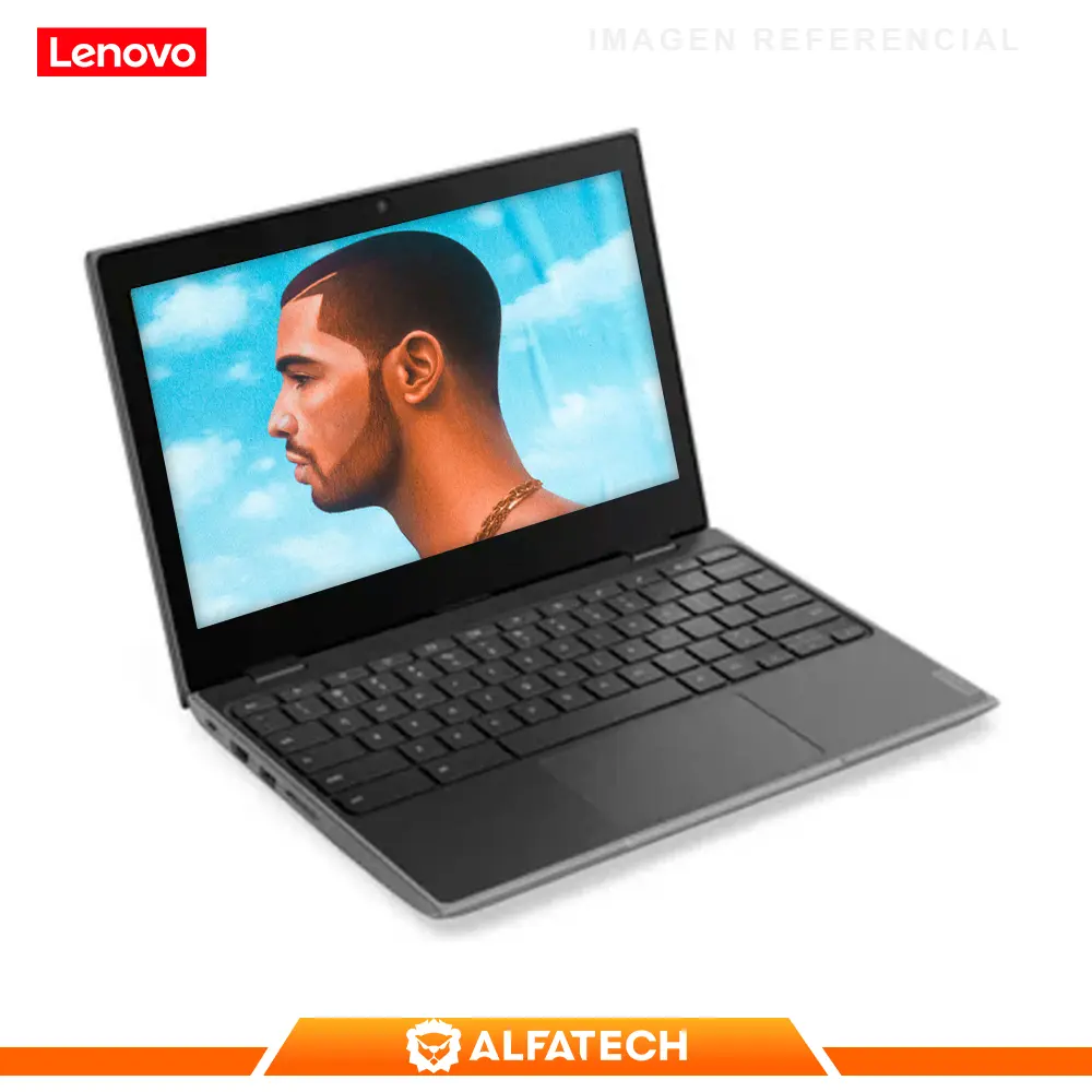 LENOVO 100E CHROMEBOOK 2ND GEN INTEL CELERON N4020 4GB RAM 64GB EMMC 11.6 HD (81M8009ULM) - Imagen 3