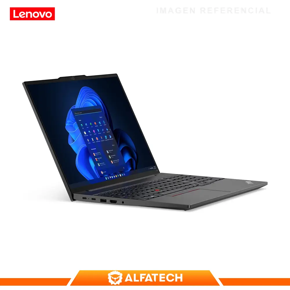LAPTOP LENOVO THINKPAD E16 GEN 1 AMD RYZEN 7 7730U 16GB RAM 512GB SSD 16 WUXGA IPS - Imagen 2