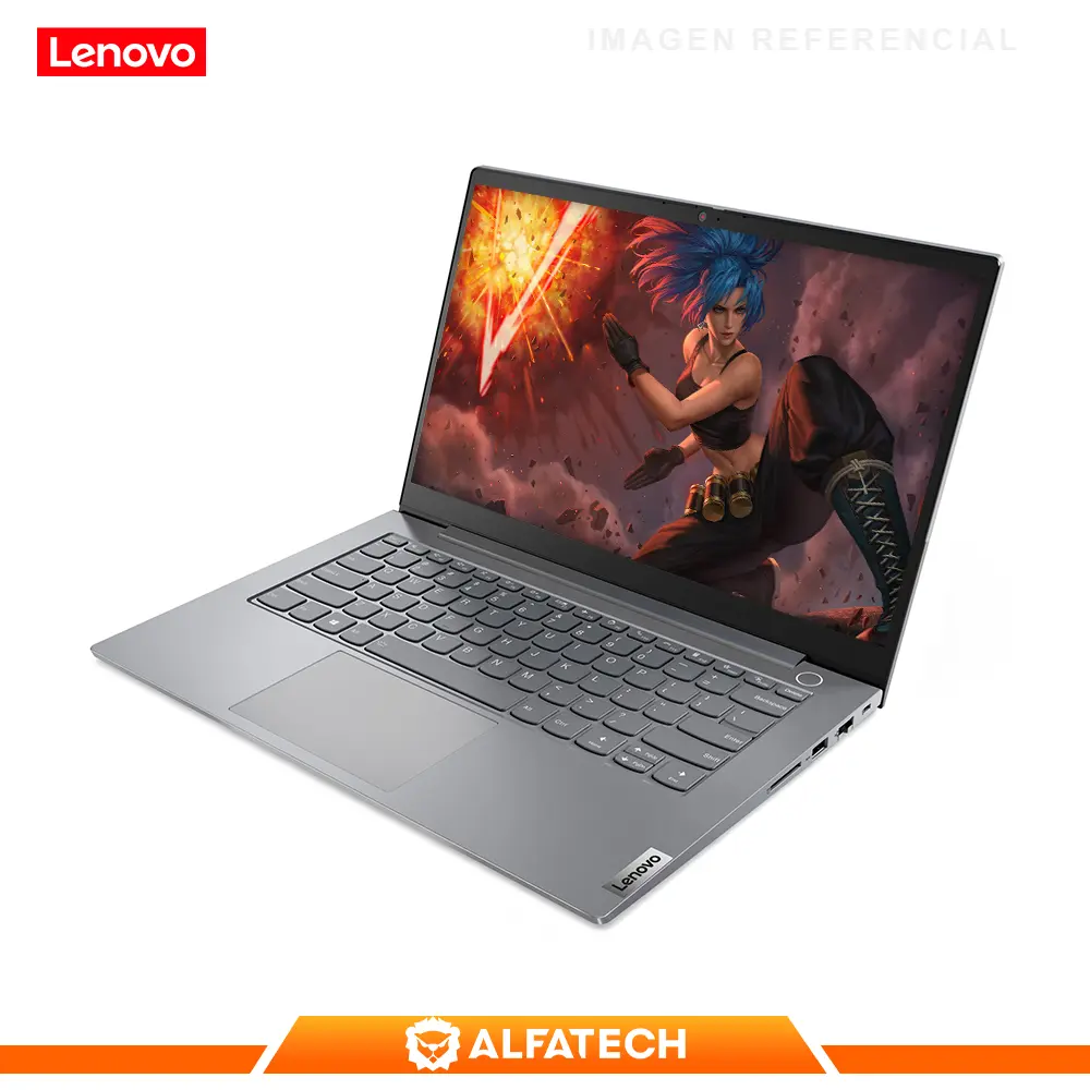 LAPTOP LENOVO THINBOOK 14 G3 ACL AMD RYZEN 5 5500 8GB RAM 512GB SSD 14 FHD LED (21A200S7LM) - Imagen 2
