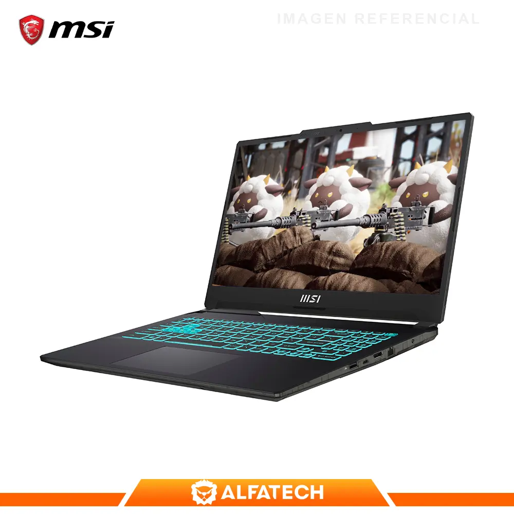 LAPTOP MSI CYBORG 15 A12VF-043 GAMING INTEL CORE I7 12650H 8GB RAM 512GB SSD RTX 4060 8GB 15.6 FHD IPS 144HZ(CYBORG1512043) - Imagen 2