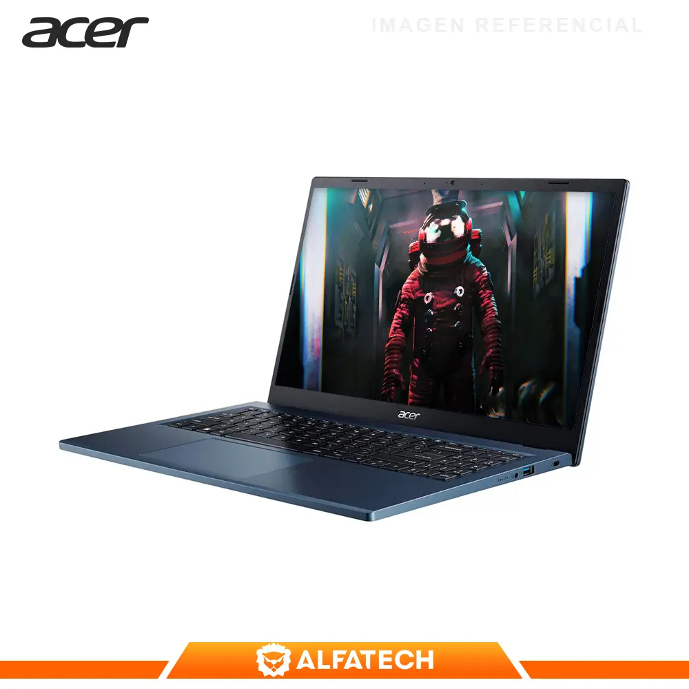 LAPTOP ACER ASPIRE 3 15 A315-24PT-R85K AMD RYZEN 5 7520U 8GB RAM 512GB SSD 15.6 FHD IPS TOUCH (NX.KJZAL.003) - Imagen 2