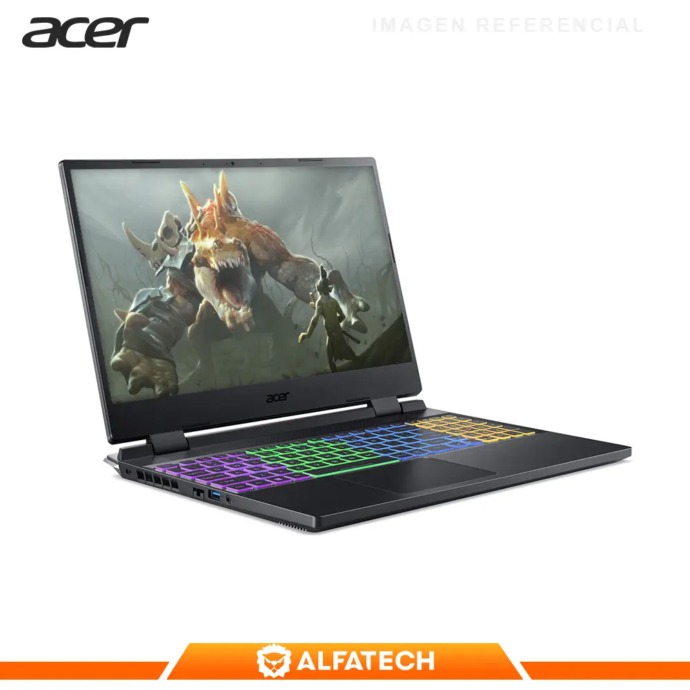 LAPTOP ACER NITRO 5 AN515-47-R76C AMD RYZEN 7 7735HS 8GB RAM 512GB SSD RTX 3050 4GB 15.6 QHD IPS 165HZ (NH.QL5AL.006) - Imagen 2