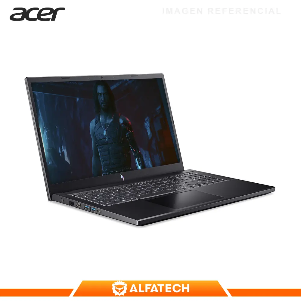 LAPTOP ACER NITRO V15 ANV15-51-711U INTEL CORE I7 13620H 16GB RAM 512GB SSD RTX 4050 6GB 15.6 FHD IPS 144HZ (NH.QN8AL.002) - Imagen 2
