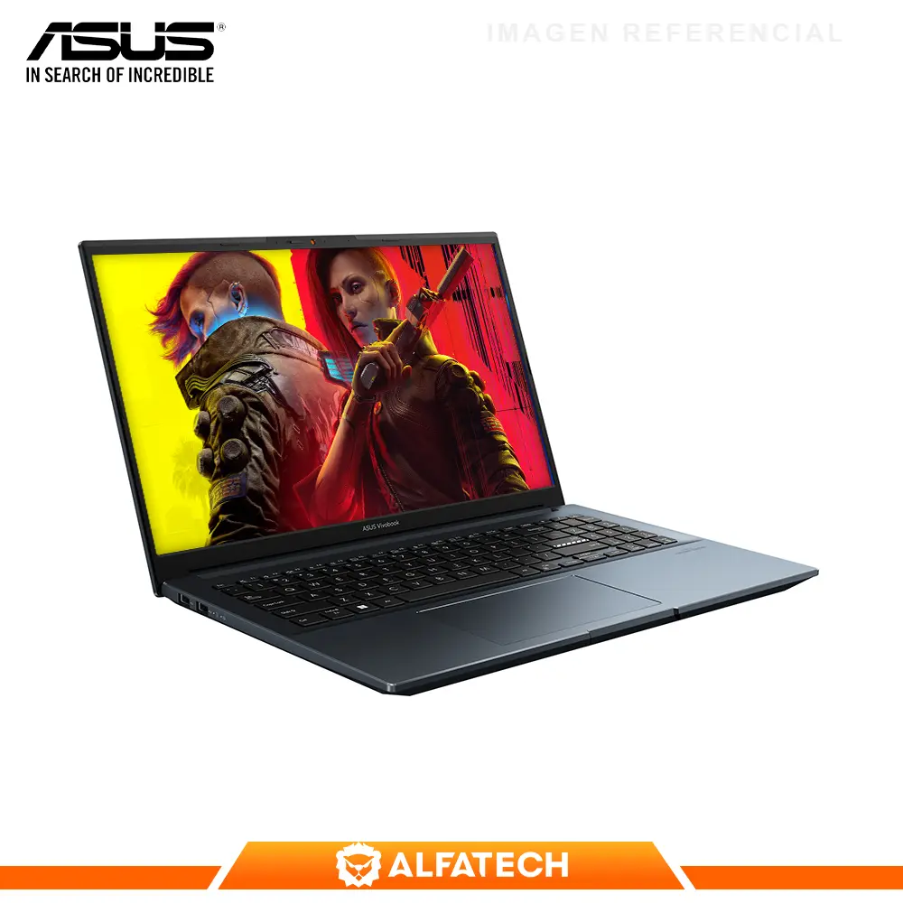 LAPTOP ASUS VIVOBOOK PRO M6500QF-HN051 AMD RYZEN 7 5800H 16GB RAM 512GB SSD RTX 2050 4GB 15.6 FHD IPS (90NB1241-M002H0) - Imagen 2