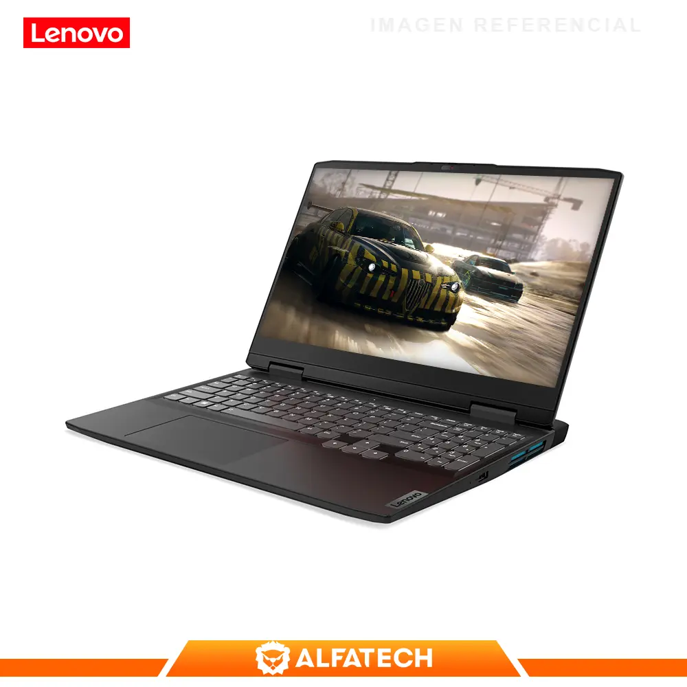 LAPTOP LENOVO IDEAPAD GAMING 3 15IAH7 INTEL CORE I5 12450H 8GB RAM 512GB SSD RTX 3060 6GB 15.6 FHD IPS 120HZ (82S900V6LM) - Imagen 2